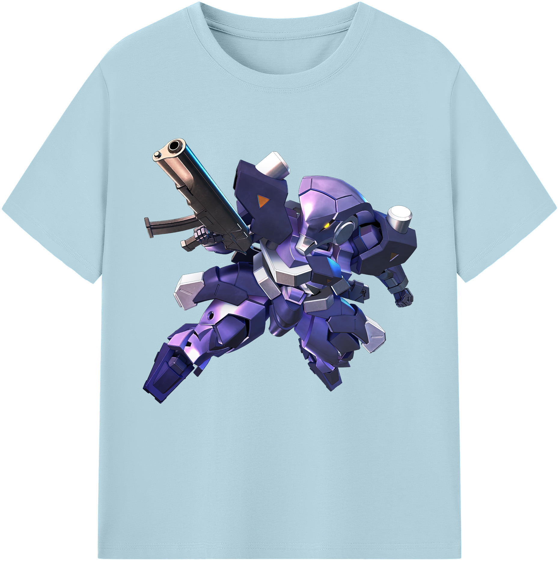 （画像用） 機動戦士ガンダム Mobile Suit Gundam 綿100％半袖Tシャツ（フロントプリント）